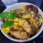 塩そば専門店 桑ばら - ヒレカツ丼と塩かけそばの定食