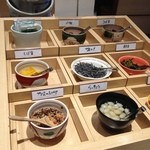 Kushiya Monogatari - 漬物類、ご飯にトッピング