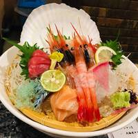 上刺身七点盛り合わせ