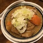 かぶら屋 - ◎もつ煮280円