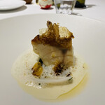 macua - 愛媛県産タマクエのポワレ ソースチャウダー