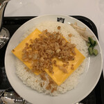 カレーの店ボンベイ - ライス＋チェダーチーズ＋タヌキ