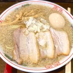 新潟発祥 なおじ - 背脂中華そば￥740　2021.12.13