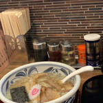 安部製麺所 - 朝らーめんセット770円