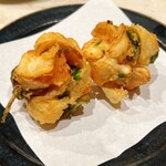 Shimada - 車海老と百合根の香草かき揚げ　800円