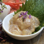 醍醐 - カワハギの肝醤油和え