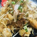 Okonomiyaki Mori - ホルモンもやしキムチ炒め