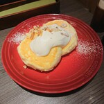 むさしの森珈琲 - パンケーキ・ローストナッツクリーム