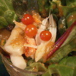 うなぎ屋酒坊・画荘 越後屋 - 24年12月　盛り合わせ　サラダ