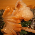 うなぎ屋酒坊・画荘 越後屋 - 24年12月　赤貝刺し