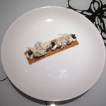 エクアトゥール - 毛ガニのプチタルト　キャビア添え