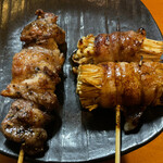 ささよし - ささよし(カシラ、エノキ巻き)