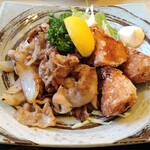 えびすや - 濃いめの味付けでご飯が進みます。