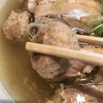 麺匠 清兵衛 - 鶏つくね