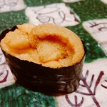 銀座 聖起 - ミョウバン不使用の雲丹軍艦