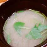 銀座 聖起 - お味噌汁