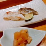 銀座 聖起 - 炙り寿司