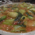 美酒嘉肴 ゆきみさけ - 青梗菜と桜海老の炒めもの