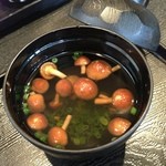 玉乃家 - 松なめこすまし汁