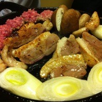あひ鴨一品 鳥安 - メインの合鴨すき焼き
