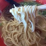 麺堂　香 - 極細ストレート麺