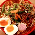 麺堂　香 ホワイトロード店 - 火の海野菜ラーメン