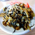 麺堂　香 - この辛子高菜が最高！