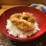 江戸前晋作 - かき揚げの天丼