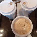 サンマルクカフェ 広島紙屋町店 - ロイヤルミルクティ・オレンジジュース