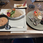 ブッフェアンドカフェ スロープサイドダイナー ザクロ - 最初はこんな感じでとってきました