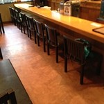 玉乃家 - カウンター席