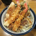 Tendon Tenya - ・「海の幸天丼(\830)」