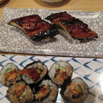 富梅 - 2012.12.24　絶品鰻にぎり、うなきゅう