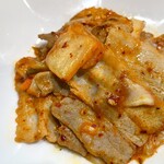 麺ロード花畑 - 豚キムチ