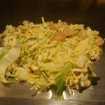 h Okonomiyaki Tokugawa Souhonten - 焼はじめ