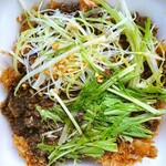 かつや - 黒胡麻坦々チキンカツ丼