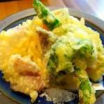 こころや - 鎌倉野菜の天ぷら