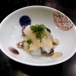 小樽・蕎麦屋・籔半 - 蕎麦屋 藪半 「シャコぬた」