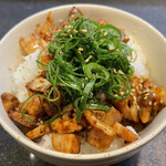 Japanese Soba Noodles 蔦 - コチュジャン効いてピリ辛です