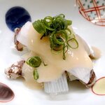 小樽・蕎麦屋・籔半 - 蕎麦屋 藪半 「シャコぬた」