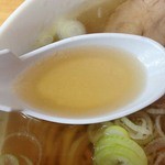 青竹手打ちラーメン　おお竹 - スープ　ラーメン　2012年12月