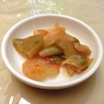 チャイナ 三丁目 - 【'12/12/21撮影】サービスランチ 1000円 のザーサイ