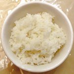 チャイナ 三丁目 - 【'12/12/21撮影】サービスランチ 1000円 のご飯