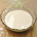 チャイナ 三丁目 - 【'12/12/21撮影】サービスランチ 1000円 のタピオカココナッツ