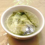 チャイナ 三丁目 - 【'12/12/21撮影】サービスランチ 1000円 の玉子スープ
