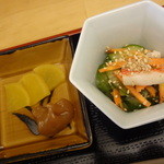 Ichibee - 漬物、梅、小鉢の酢の物