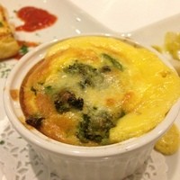 ソプラアクア - 菜の花とメークインとアンチョビのスフレ仕立て