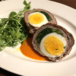 ボルネ - 卵入り羊肉ハンバーグ