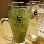 Sushi Sake Sakana Sugidama - 緑茶ハイ、いつものハイボール　329円