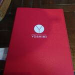 Hokkaidou Kittin Yoshimi - メニュー表紙。